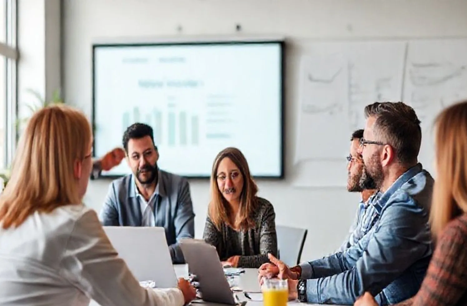 Company values training session